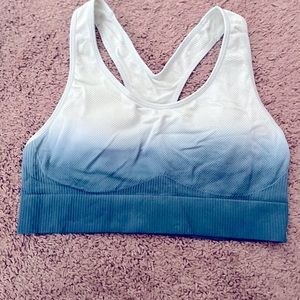 PINK SEAMLESS LIGHTLY-LINED SPORTS BRA